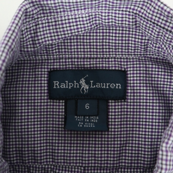 RALPH LAUREN shirt, boy’s size 6 - Picture 3 of 4